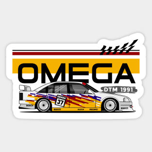 Omega evo 500 DTM legend Sticker